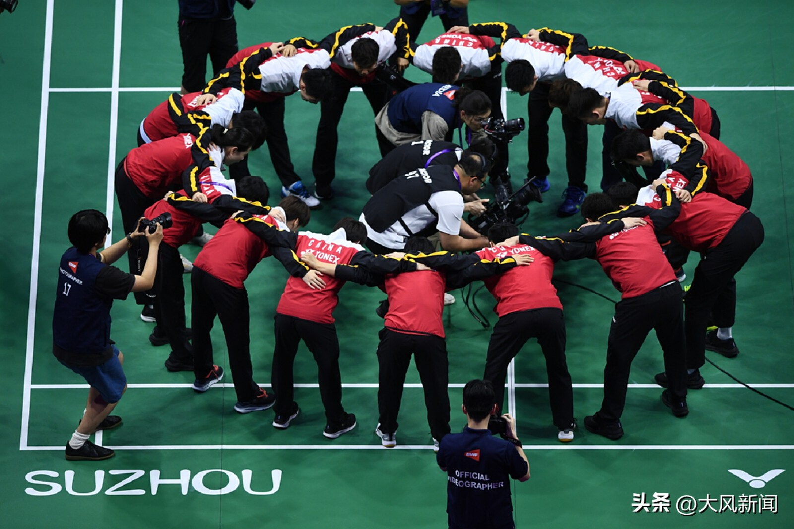 国羽3比0韩国夺苏迪曼杯冠军,国羽3-0完胜韩国队夺冠英语解说