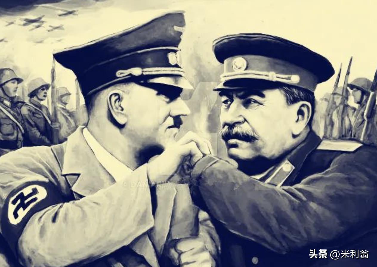 他们携手瓜分波兰，建立集中营，为何斯大林和希特勒的风评不同？