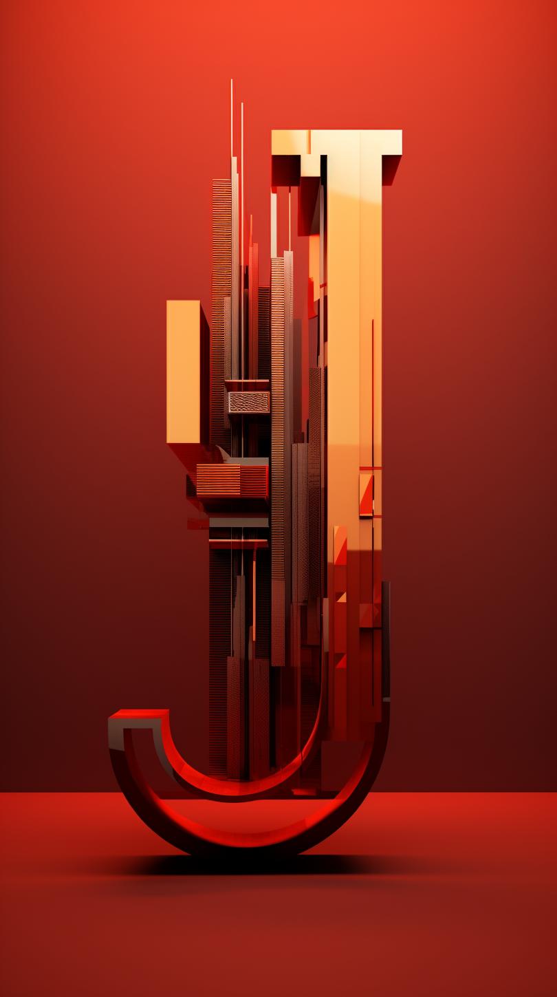 带有m字母的壁纸,高清壁纸橙色系c字母