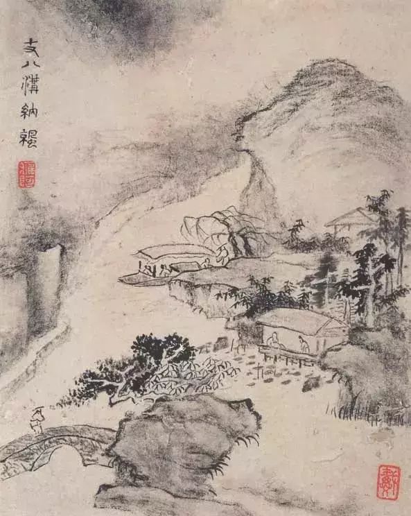 枯笔之境,枯笔之境的书法作品