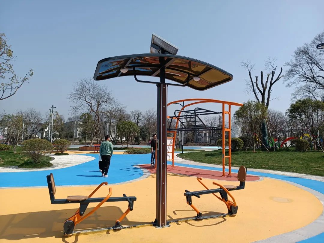 浦溪河公园健身步道,浦溪河体育公园运动打卡