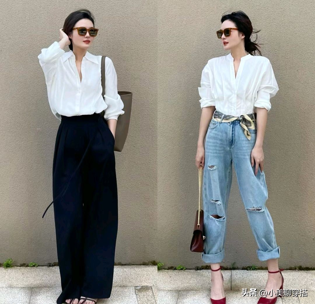 穿搭夏季搭配高级感博主,夏天穿搭不成熟