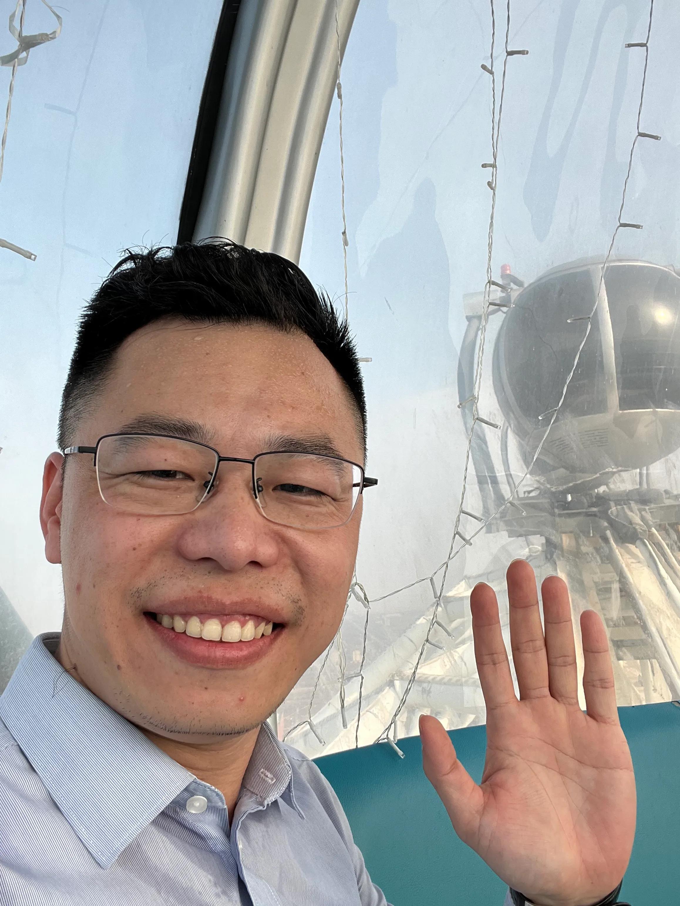 潍坊渤海之眼摩天轮露营野炊,潍坊渤海摩天轮