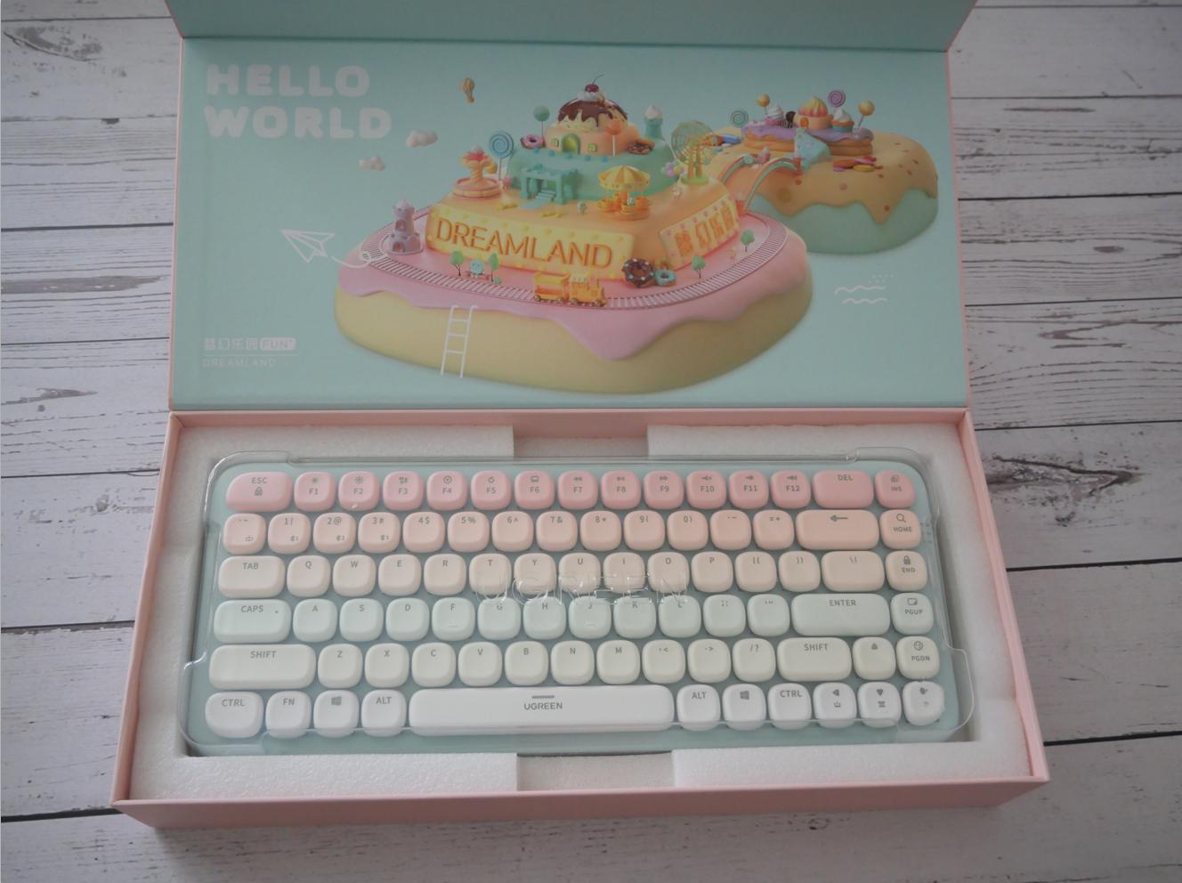 七夕礼物好选择，找回笔记本键盘的手感，绿联机械键盘使用体验