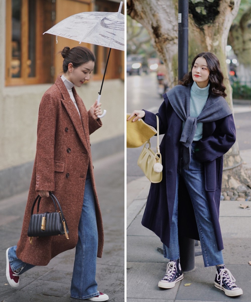 两款匡威各穿一只搭配好看吗,匡威鞋搭配什么裤子秋冬