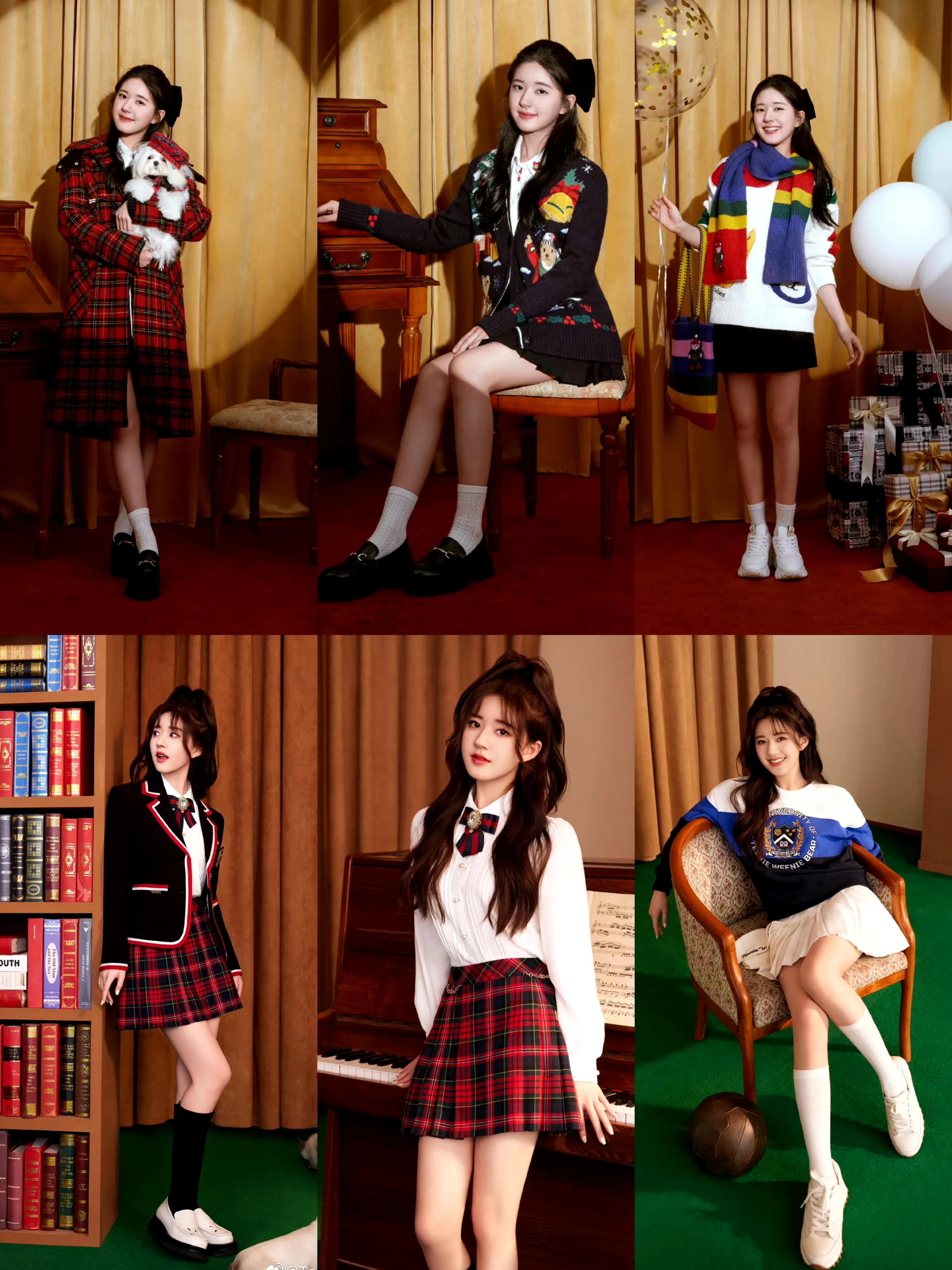 每天认识一个潮牌starter,小熊品牌teenieweenie学院风连衣裙