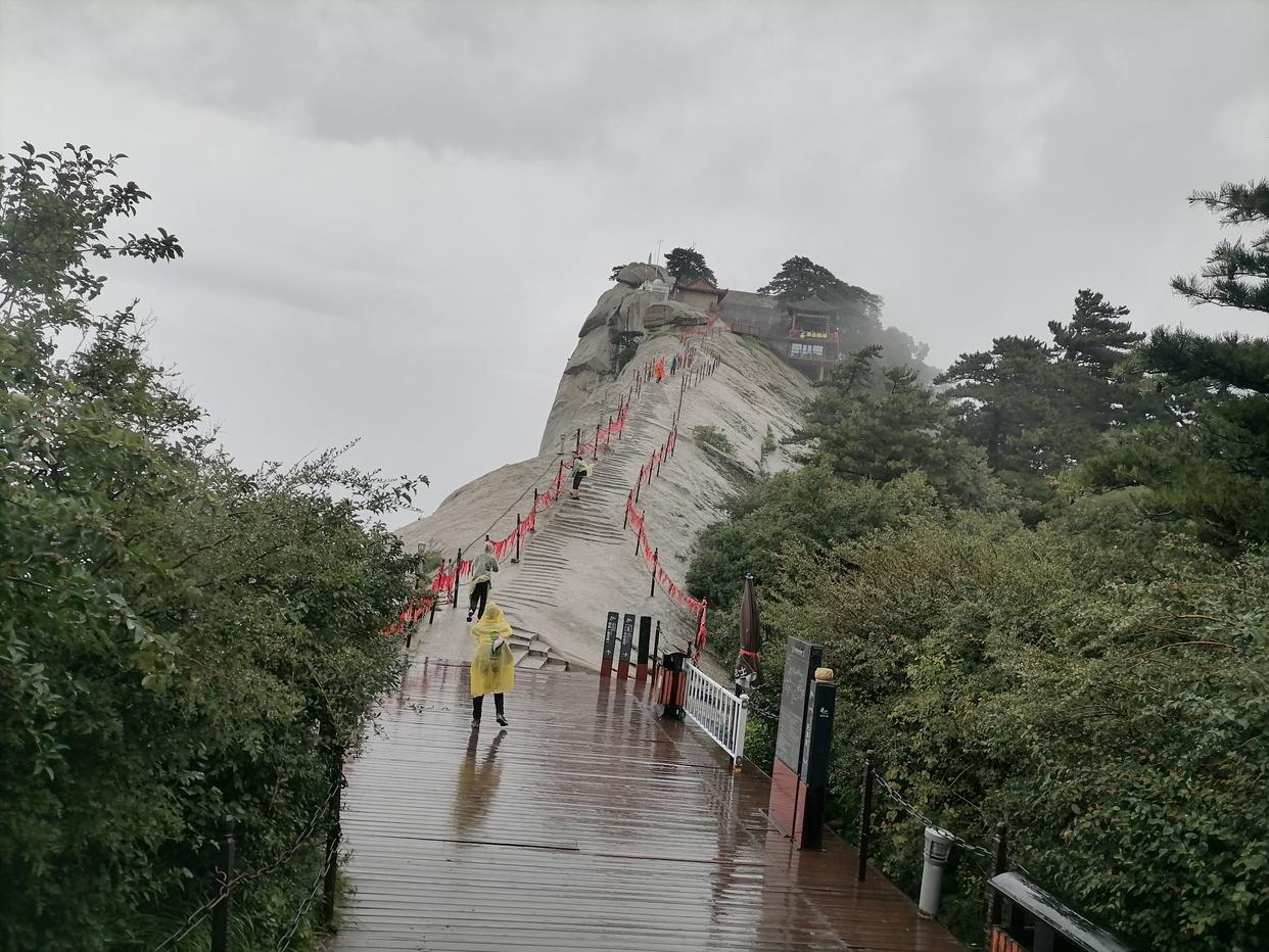 华山旅游攻略西上西下三日游路线,华山攻略一日游西上北下攻略