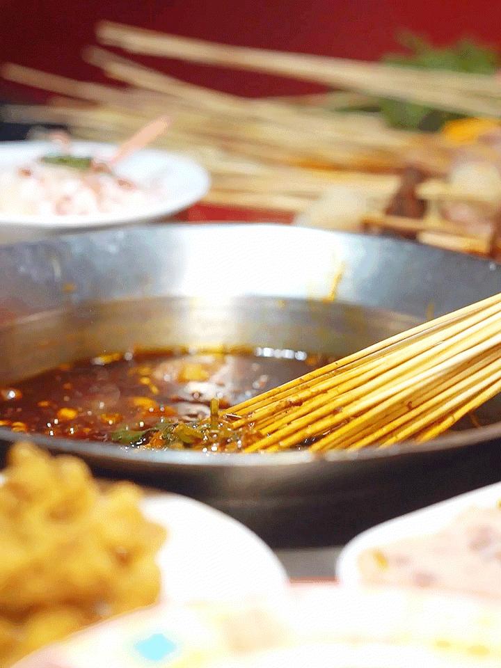 全成都最好吃最火的串串,成都红牌老字号网红串串