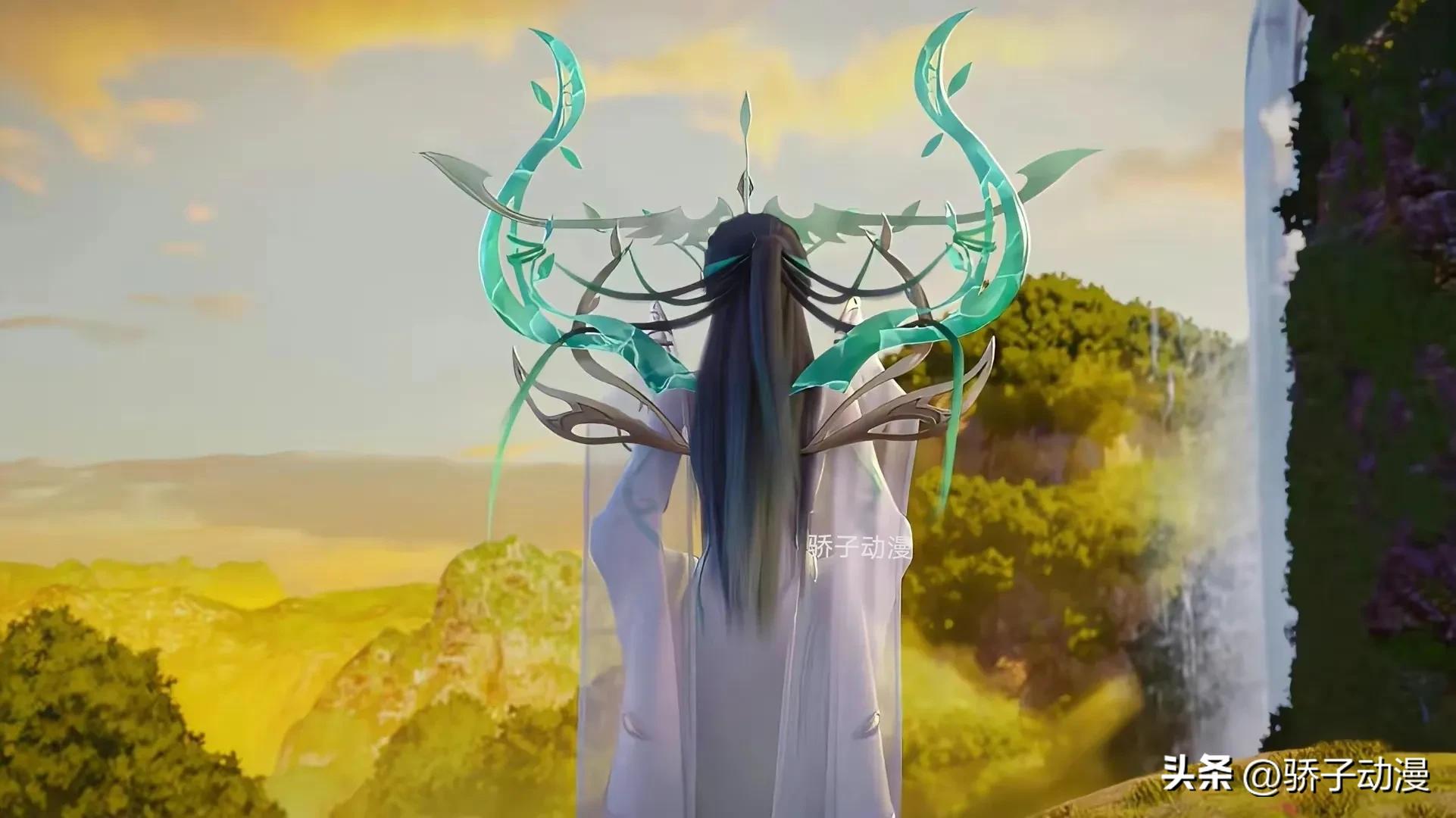 国漫美女背影,史上最漂亮的国漫女神