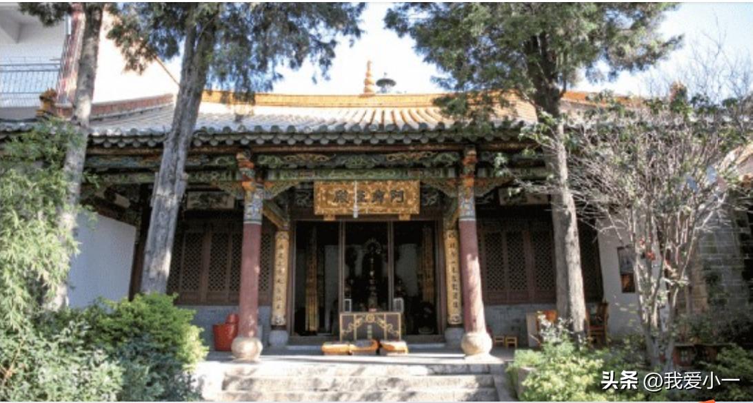 云南昆明古建筑群图,云南省昆明市官渡古镇古建筑