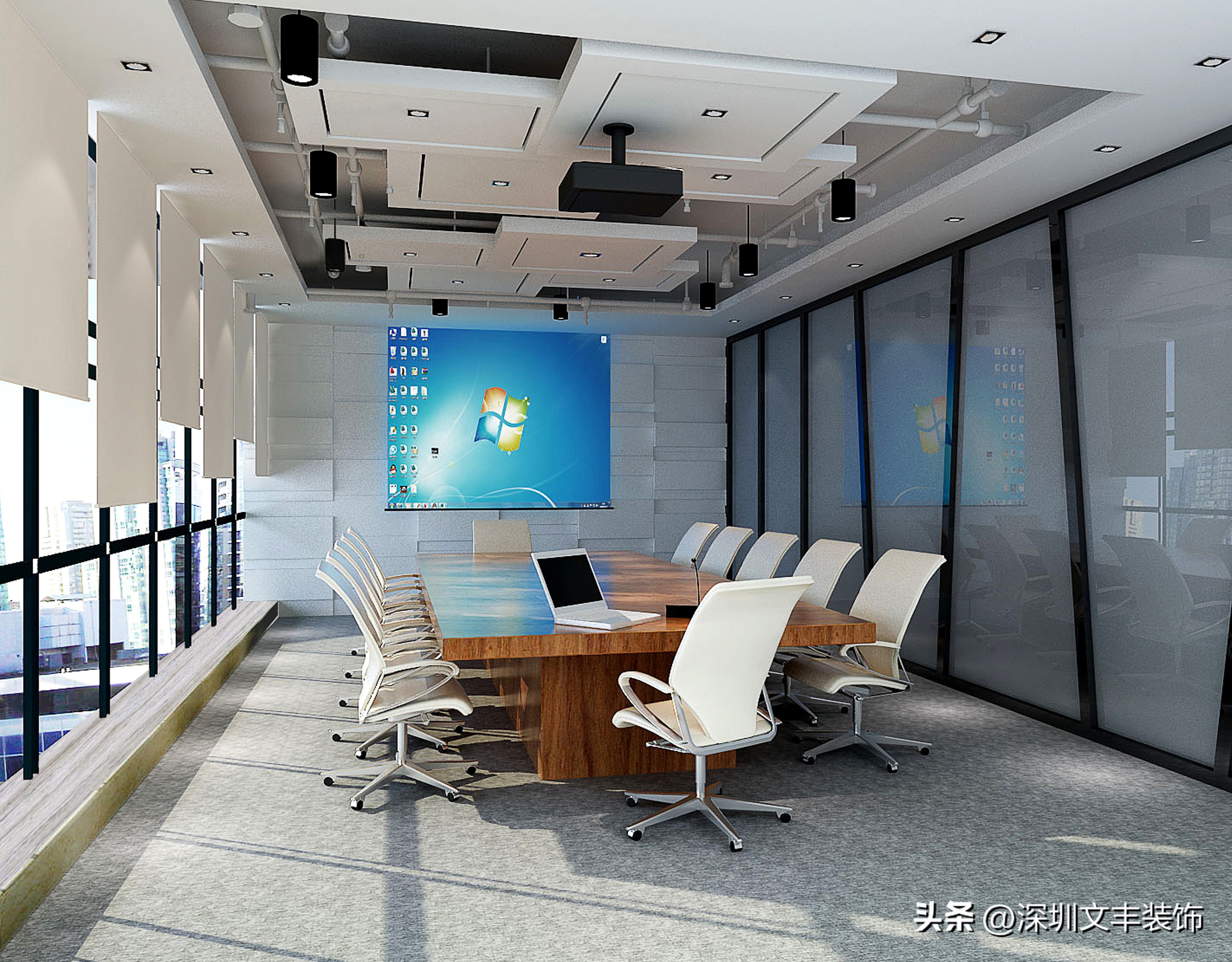 老板办公室装修效果图原木风格,专业正规办公室装修设计风格