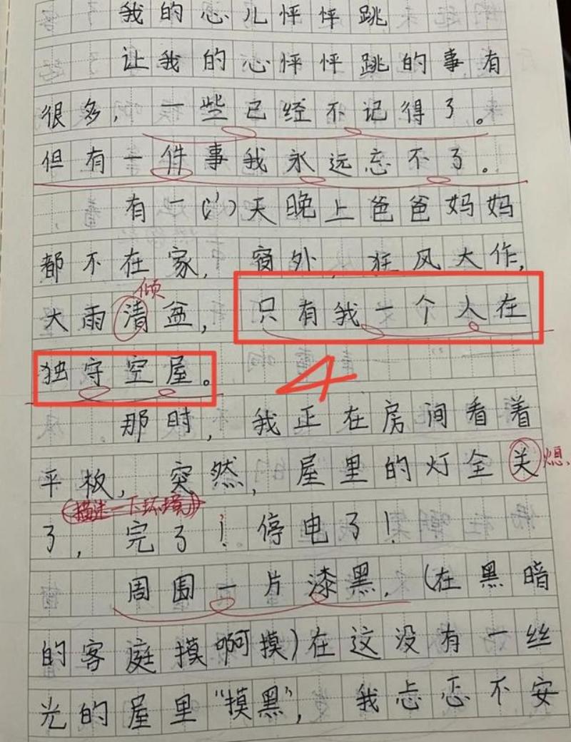 有关于心儿怦怦跳的作文,第一次走夜路心儿怦怦跳作文300字
