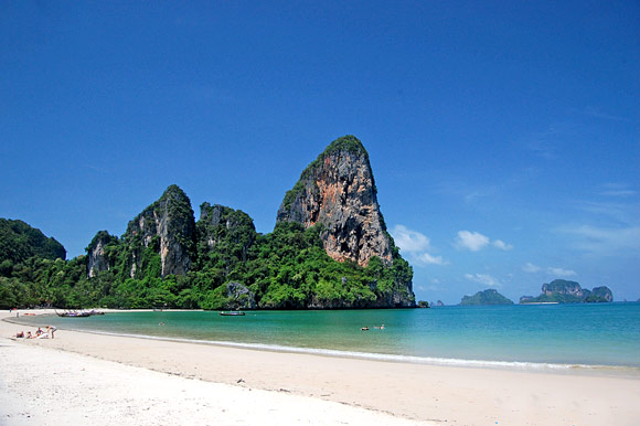 泰国甲米全景风景,泰国环球旅游系列地图