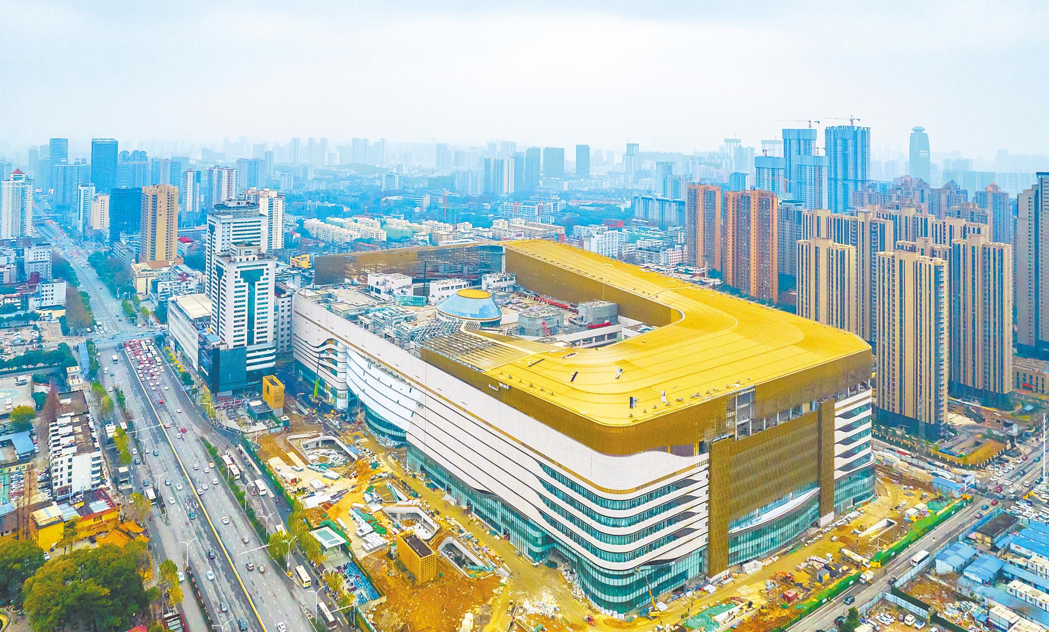 武汉梦时代广场全球最大商业体,武汉再添地标性商业