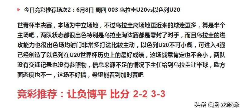 今日竞彩推荐：四串一扫盘运用多年盘口知识，解析足球赛事预测！