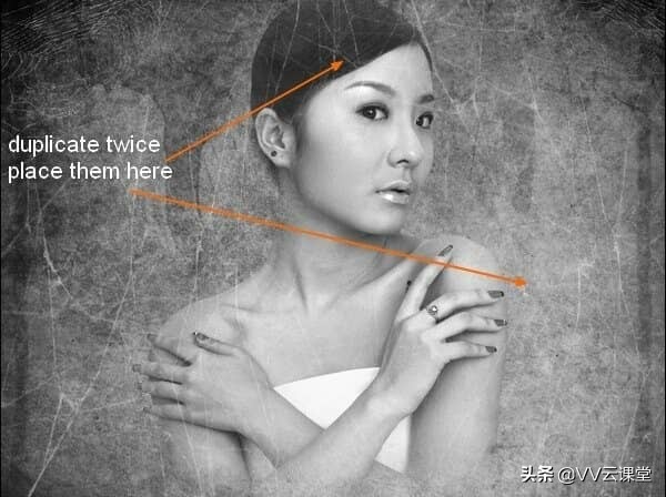 “痛苦”-创建这个怪异的抽象照片处理，百航之星vv云课堂教程