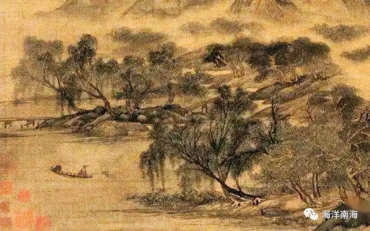 中国古代名画垂钓,古代名画垂钓