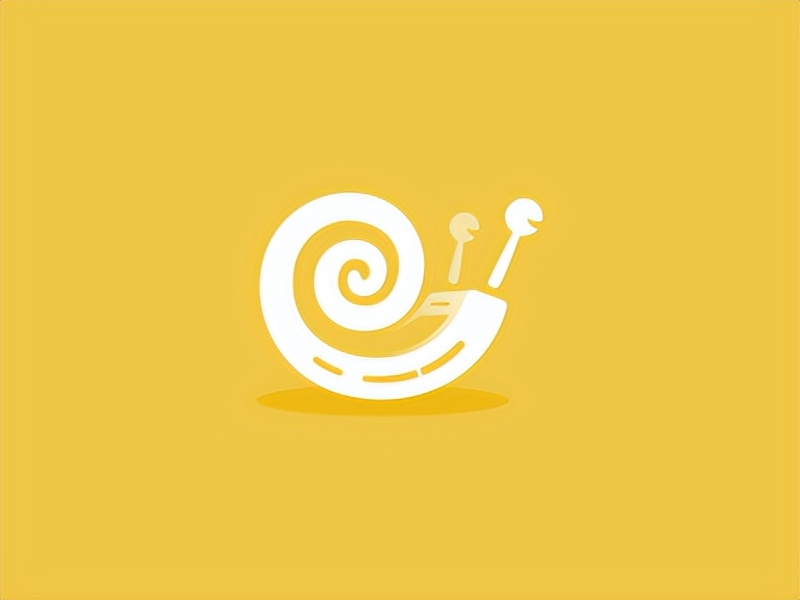 logos：蜗牛快跑！一组灵敏活泼的蜗牛元素标志设计分享