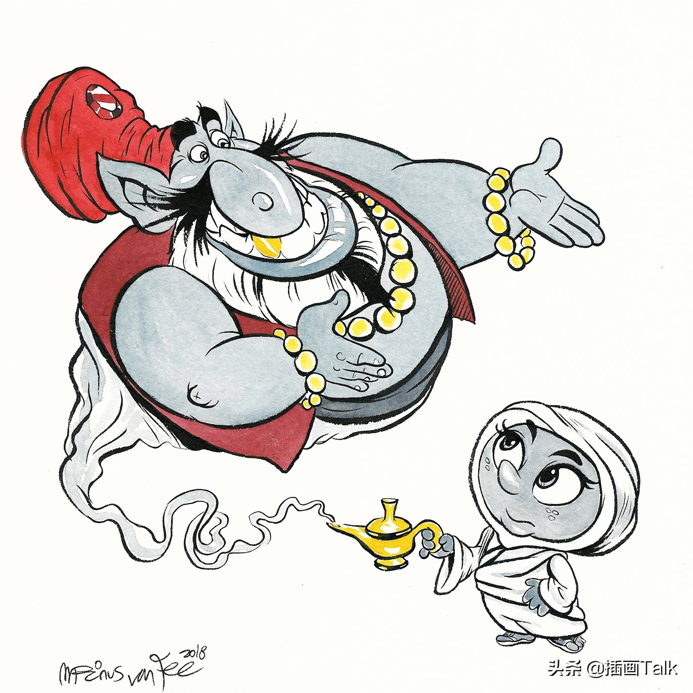 南非插画师,南非插画师作品