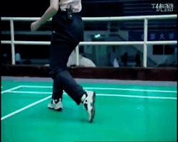 李宗伟神一般的步伐,李宗伟步伐行云流水完整