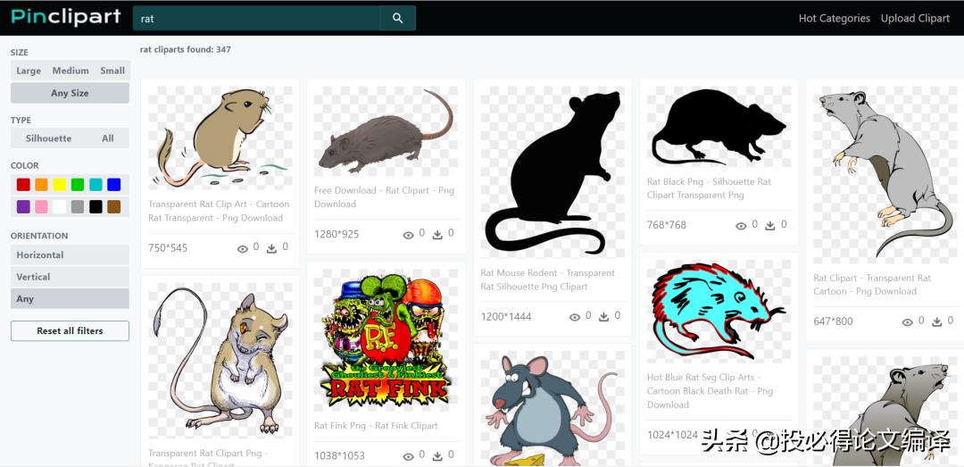 sci论文插图经典配色,sci中插图素材库