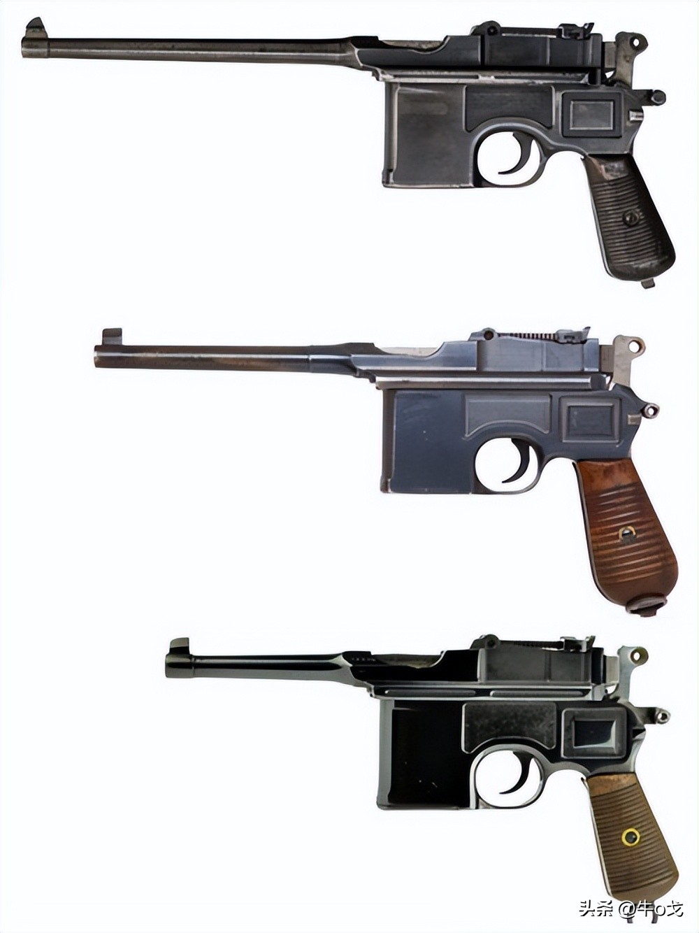 三把驳壳枪与二把的区别,一把二把三把驳壳枪的区分