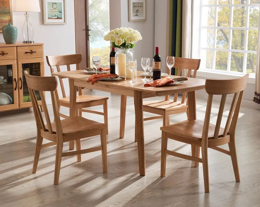 匠心全实木餐桌椅组合现代简约,实木餐桌椅高档奢华