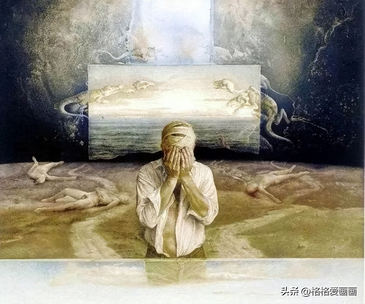 纳兰霍超现实素描,爱德华多纳兰霍的作画风格