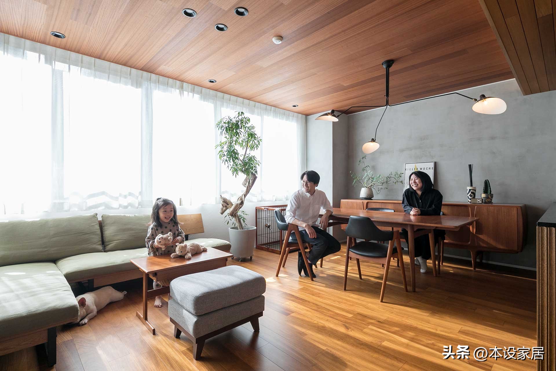 日本妈妈三口之家的极简家居生活,日本家庭一尘不染