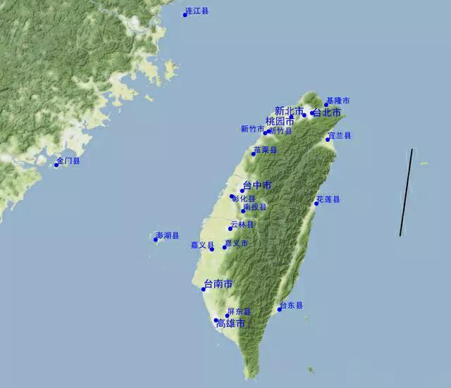 台湾岛重要地形,台湾岛各战略登陆点地理资料分析