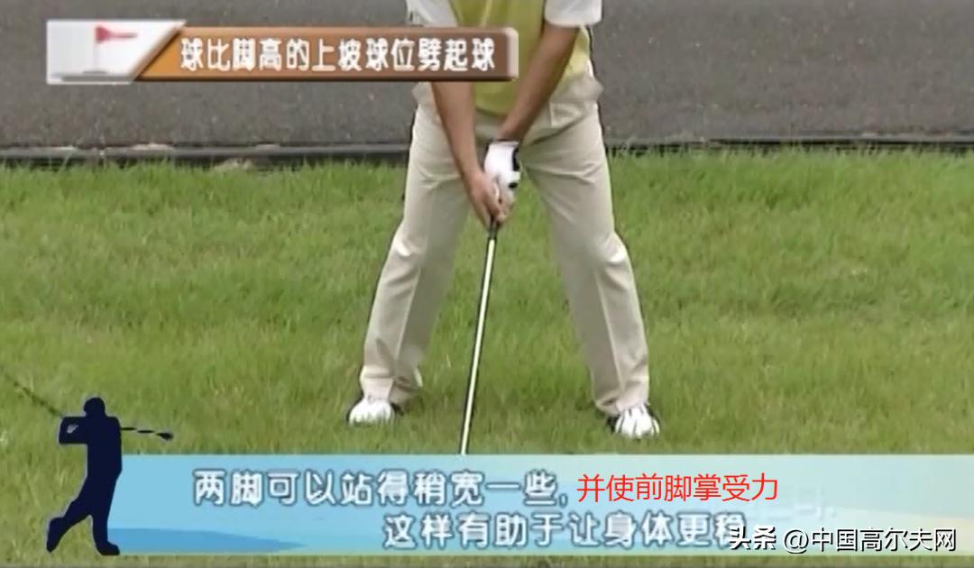 球比脚高的上坡位劈起球怎么打？（7）全昱休的劈起球课程
