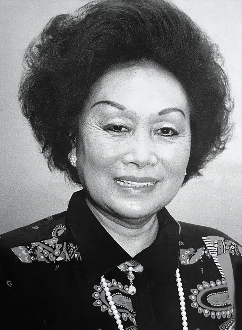 1980年陈香梅访华，会谈间邓公打趣*承志廖**：你这舅舅是“妻管严”