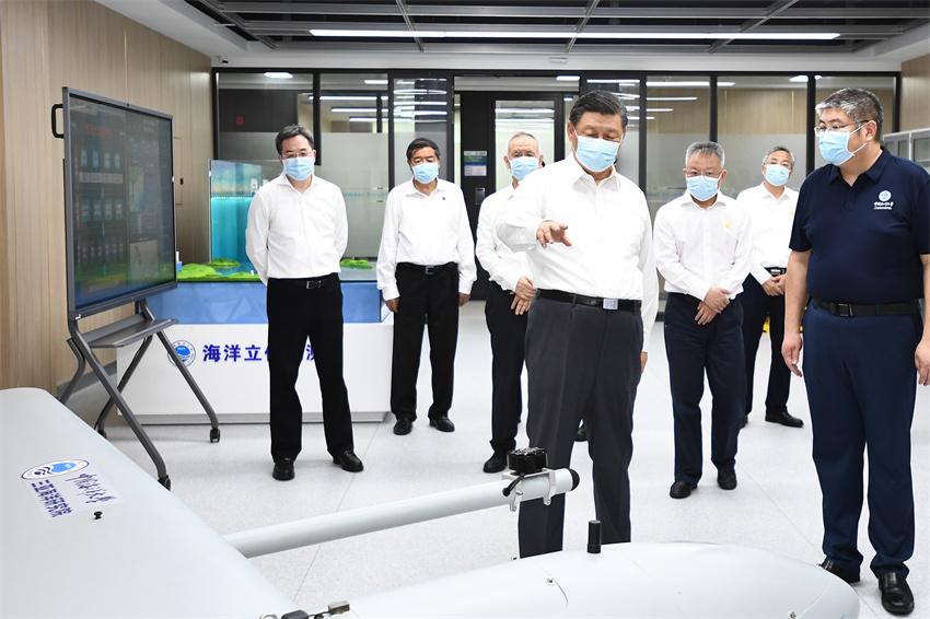 习*平近**：向海洋进军，加快建设海洋强国