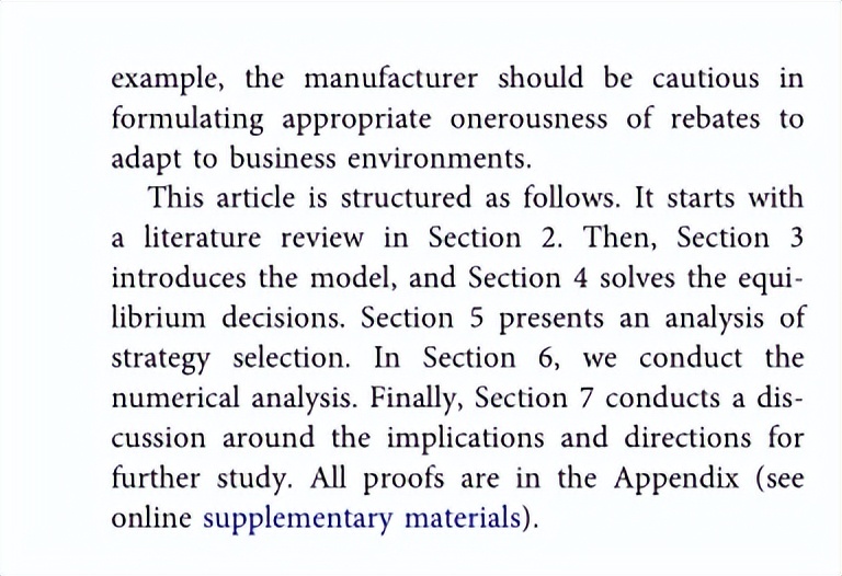 精读期刊论文《Manufacturerrebateunderchaintochain》引言部分