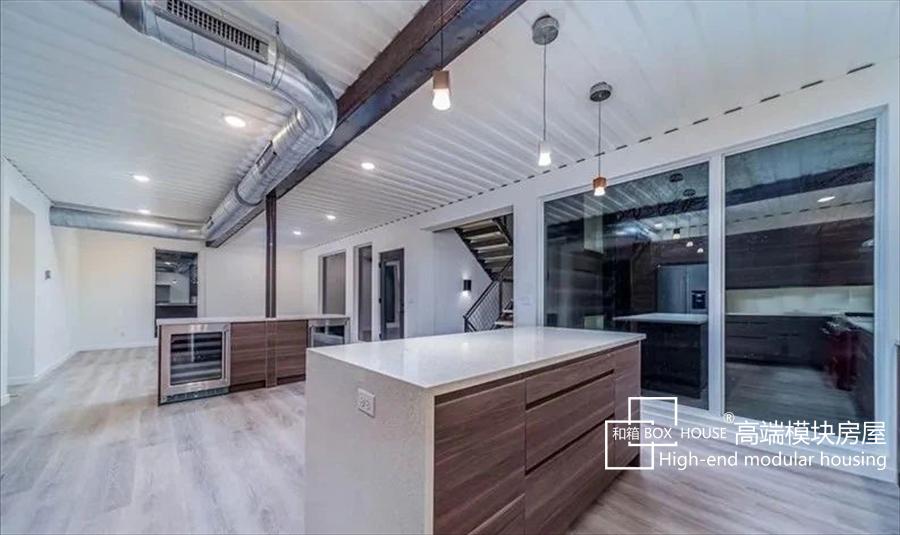 集装箱打造豪华房子,用集装箱搭建的别墅