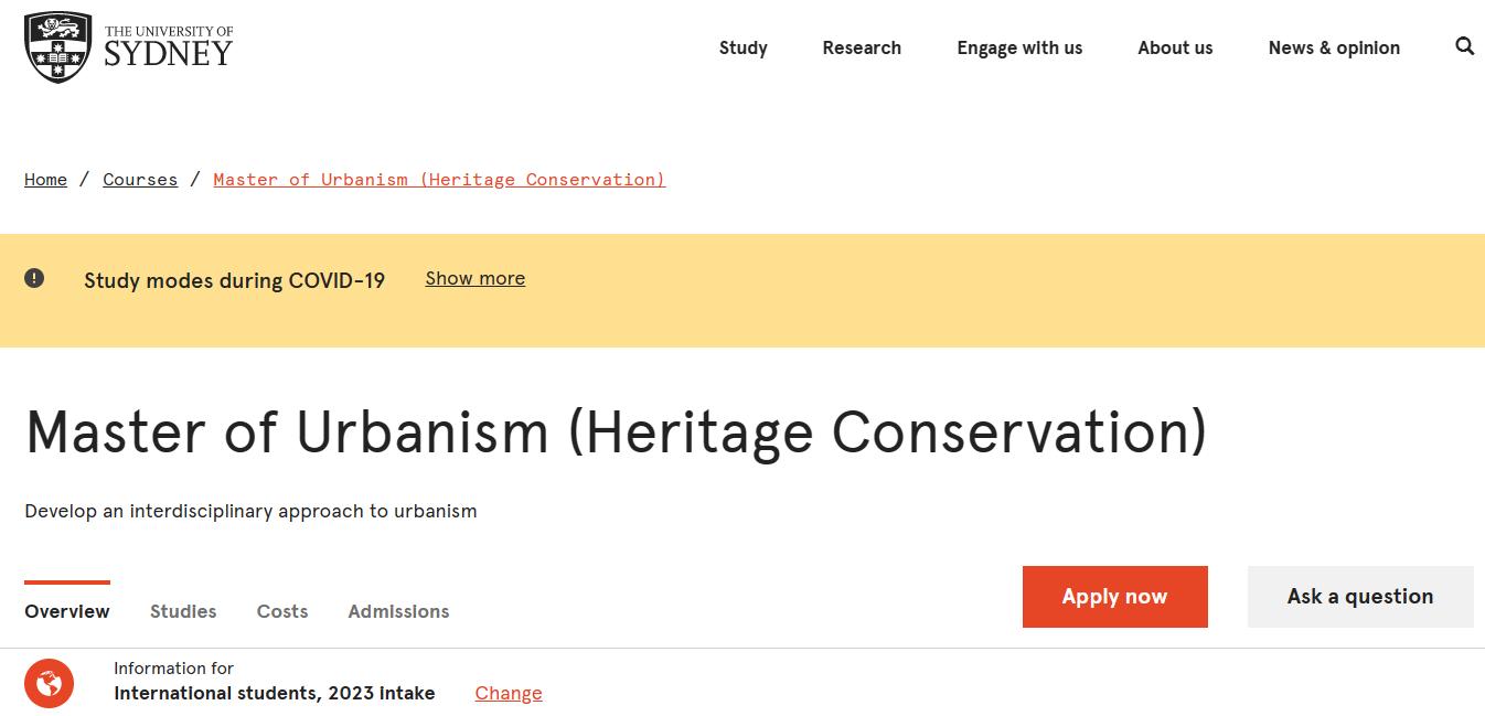 悉尼大学法学院硕士申请条件,悉尼大学建筑设计硕士靠自己学吗