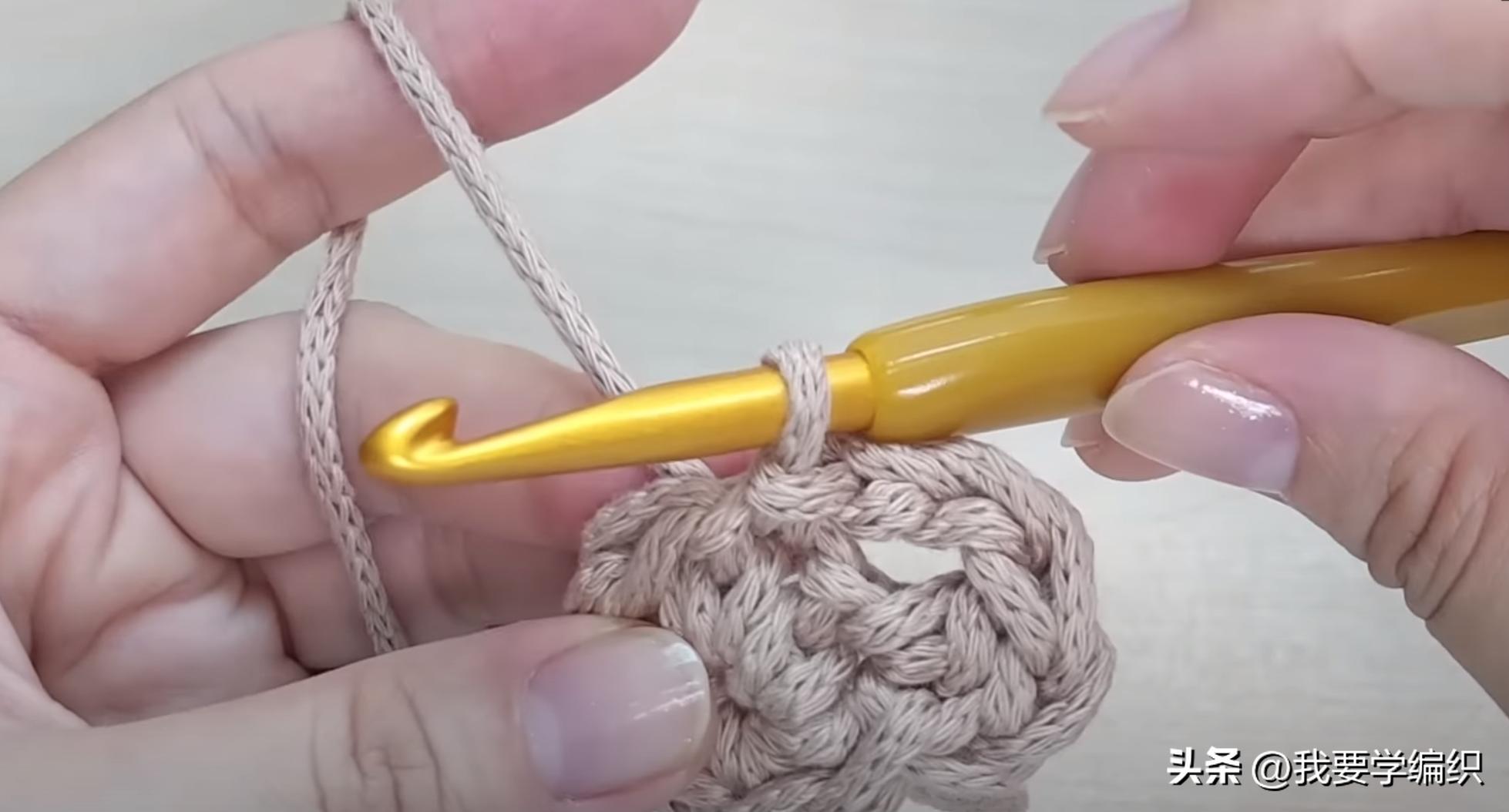 适合小姑娘提的手提包编织教程,小巧型编织包