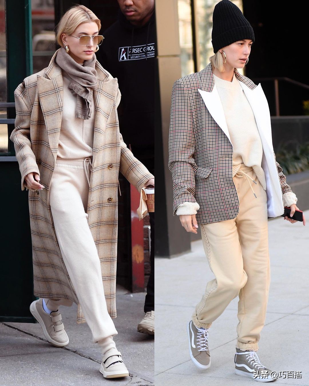 秋日卫衣正确穿法,冬日卫衣叠穿大法