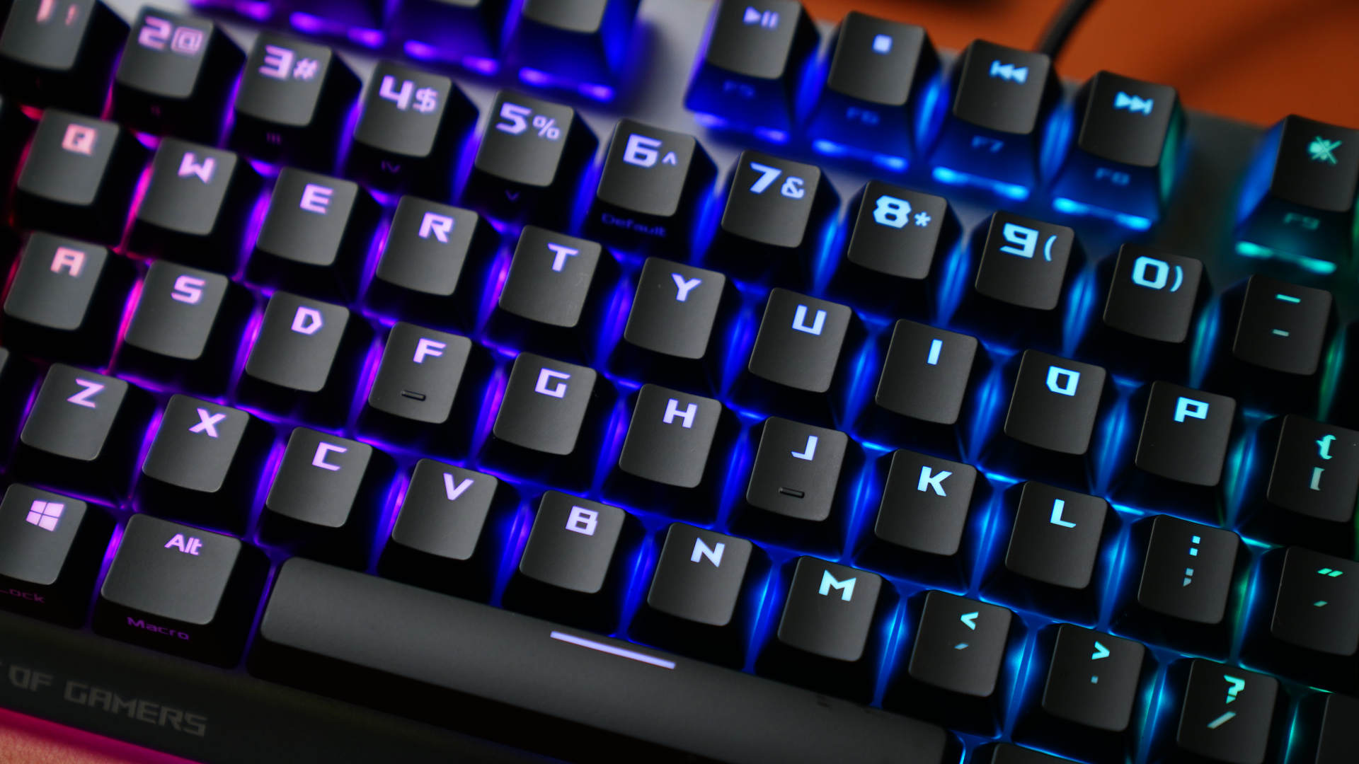 rog游侠竞技版红轴机械键盘评测,rognxtkl竞技版键盘测评