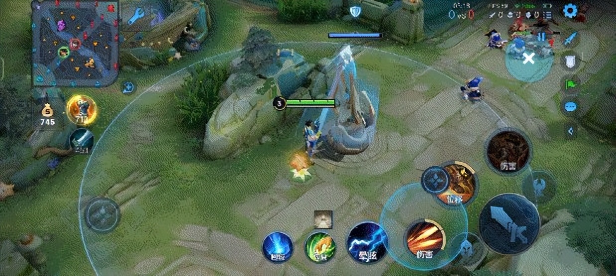 晚风王者荣耀键位教学,王者键位及设置全套教学