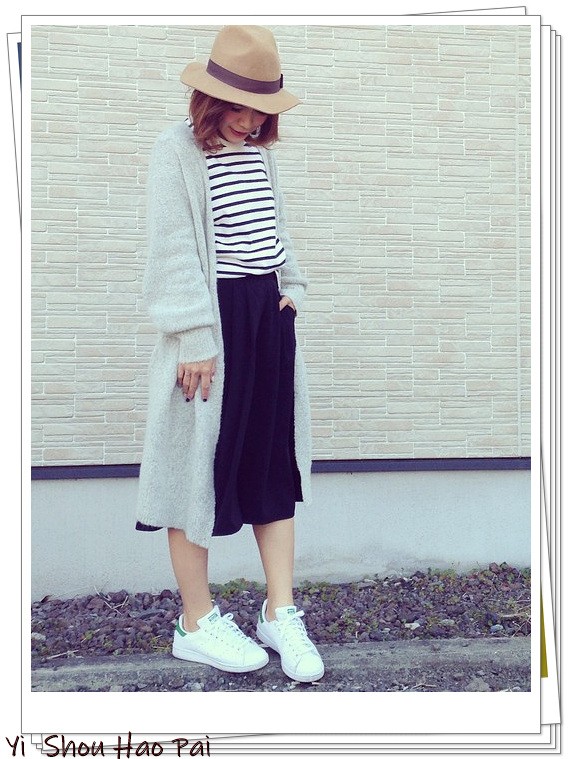 横条纹怎样穿显瘦,横条纹不显胖怎么穿