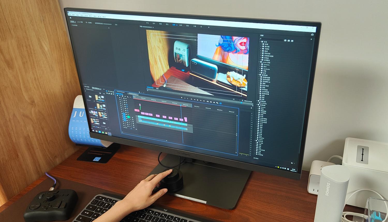 一个视频初学者的设备都有啥？2K显示器+存储工具+拓展坞+SD卡