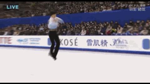 我不知道羽生结弦是怎样站住的，正如我不知道他是怎样滑出的
