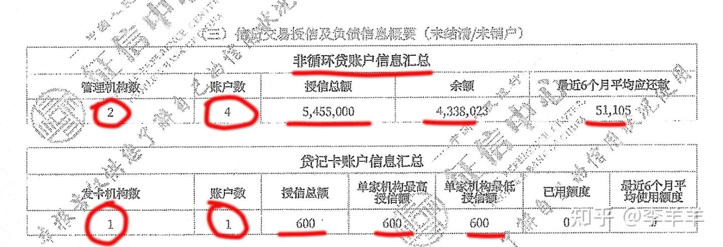 怎么看懂征信报告的数据,如何看懂征信报告的负债率