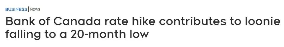 暴涨加元兑人民币逼近5.4,加元汇率暴涨原因