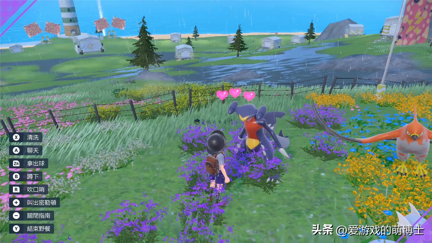 精灵好感度,switch宝可梦朱紫亲密度怎么看