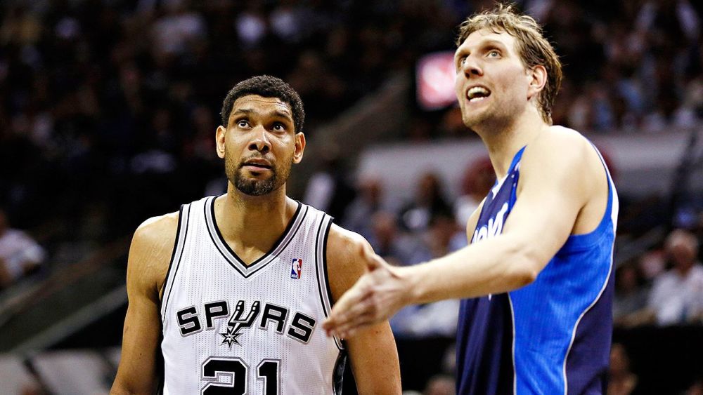 巅峰邓肯vs诺维斯基,巅峰邓肯打爆格林