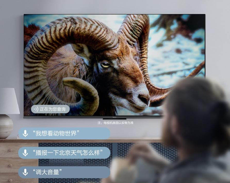 松下电视机65寸智能,松下智能语音4k电视th-65hx560c