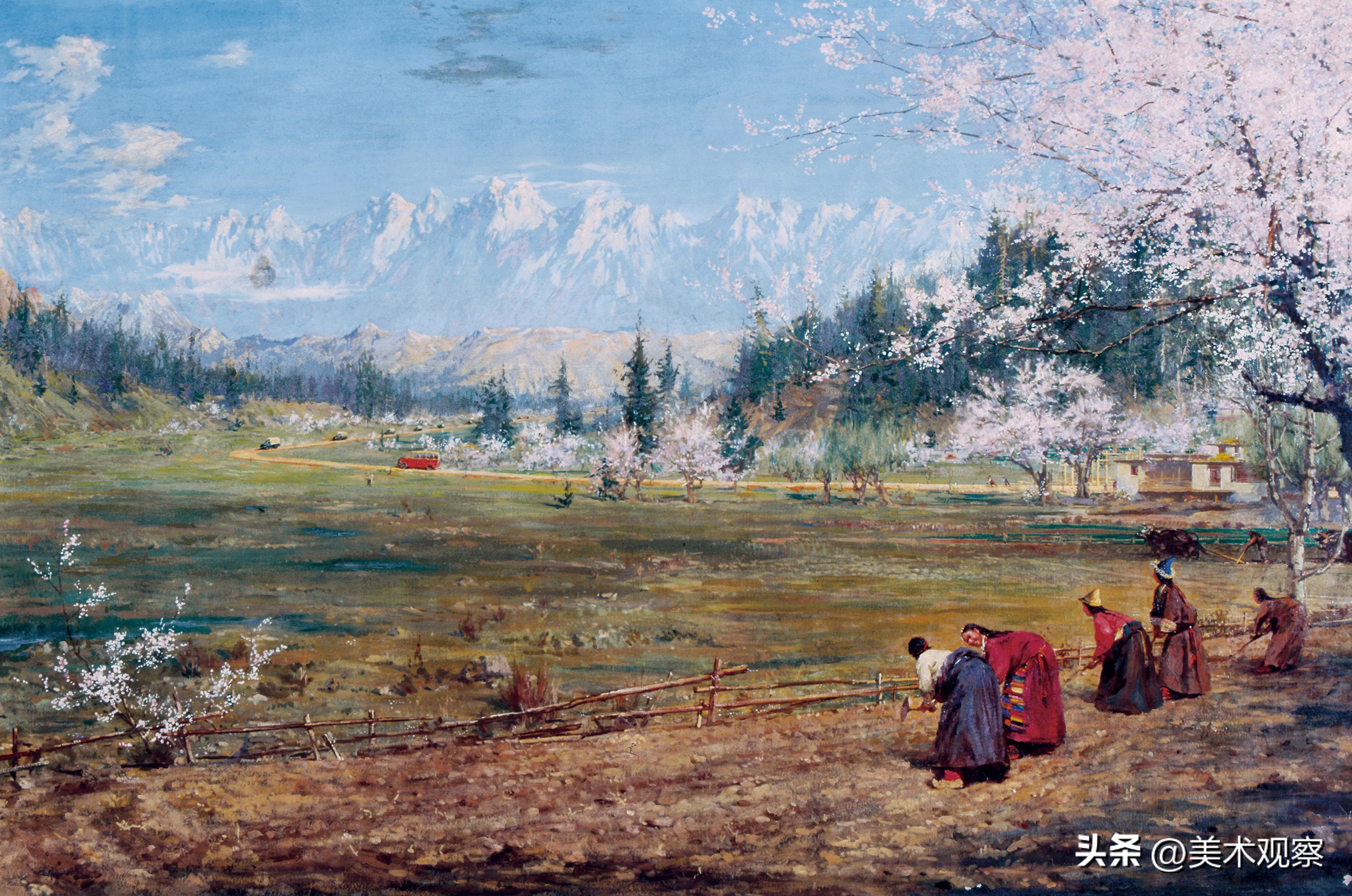 60-80年代的革命山水画,中国风景画的历史