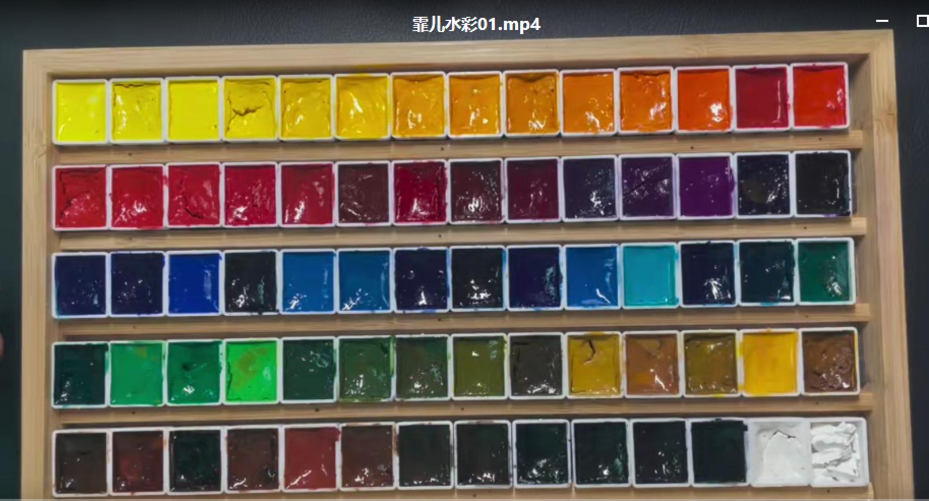 水彩课新手入门教程,水彩入门新手调色技巧